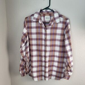 Jachs Girlfriend Limited Edition Anniversary Flannel Shirt Women's Size Small